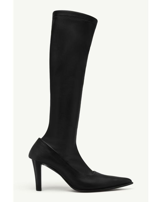 MM6 by Maison Margiela Black Over-The-Knee Boots