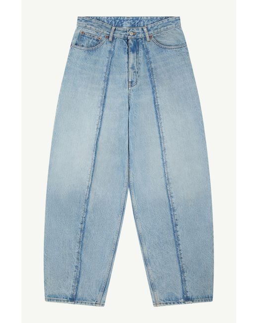 MM6 by Maison Margiela Blue Wide-Leg Jeans for men