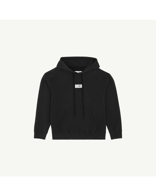 MM6 by Maison Margiela Black Numeric Sweatshirt for men