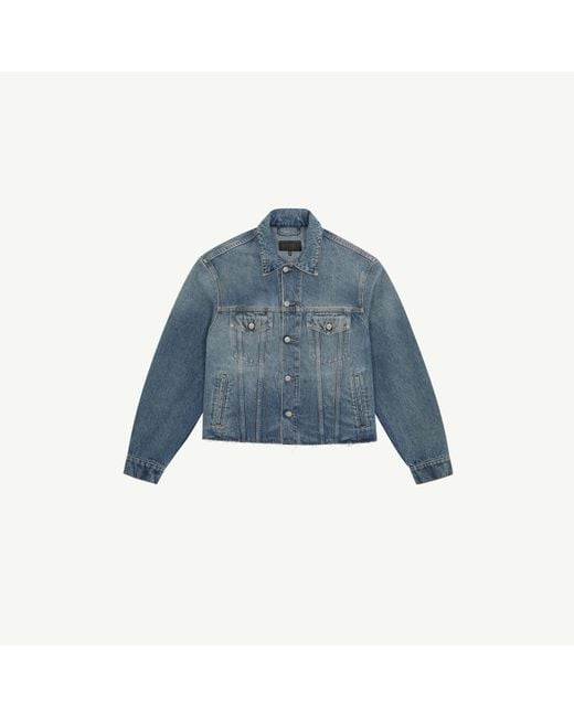 MM6 by Maison Margiela Blue Denim Jacket for men