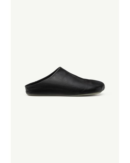MM6 by Maison Margiela Black Factory Sabots for men