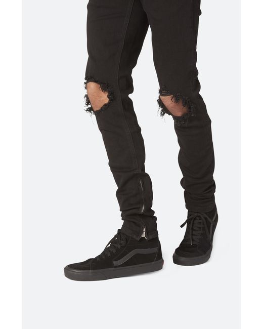 MNML M1 Stretch Denim in Black for Men 