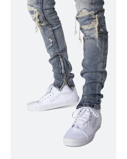MNML M1 Repaired Denim in Blue for Men 