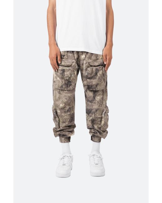 MNML Cotton Zipper Cargo Pants for Men | Lyst