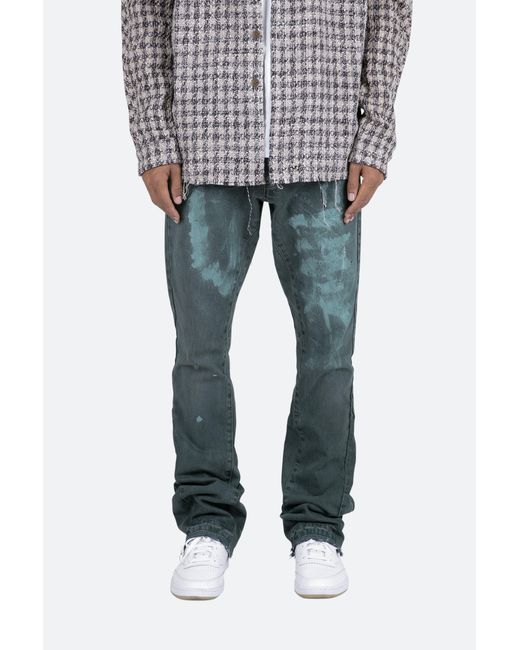 MNML B415 Flare Denim in Olive (Green) for Men | Lyst UK