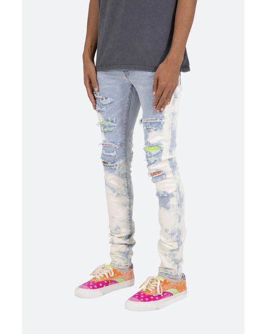 MNML X409 Stretch Rhinestone Denim in 