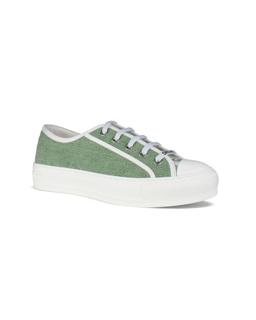 Sneakers Walk'N Faded Cannage Dior de color Green