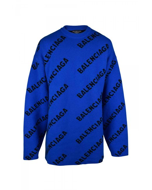 Balenciaga Blue Sweater