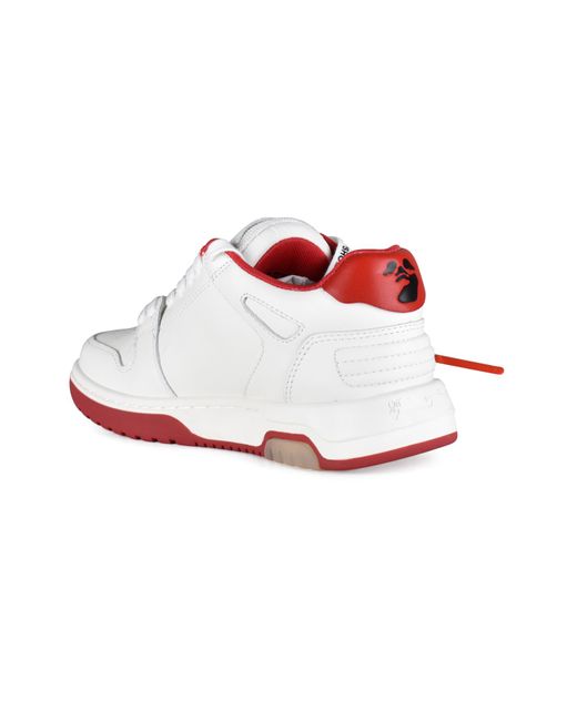 Sneakers Out of Office Off-White c/o Virgil Abloh de color Red