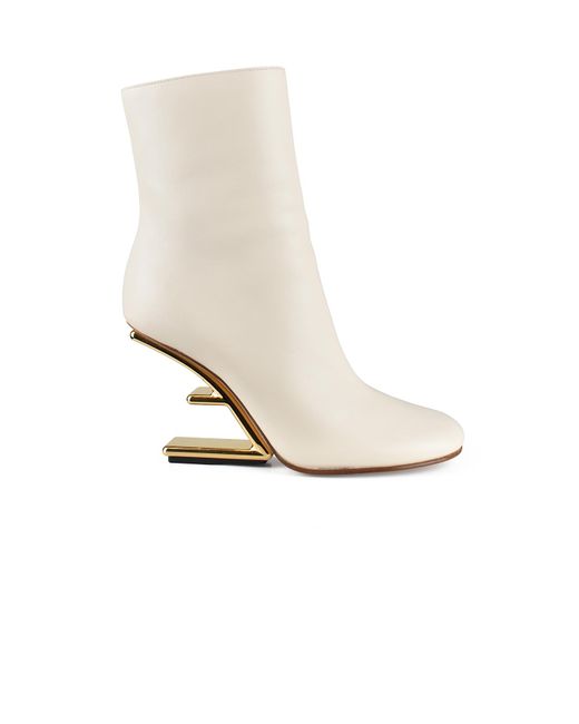 Fendi White Stiefeletten First