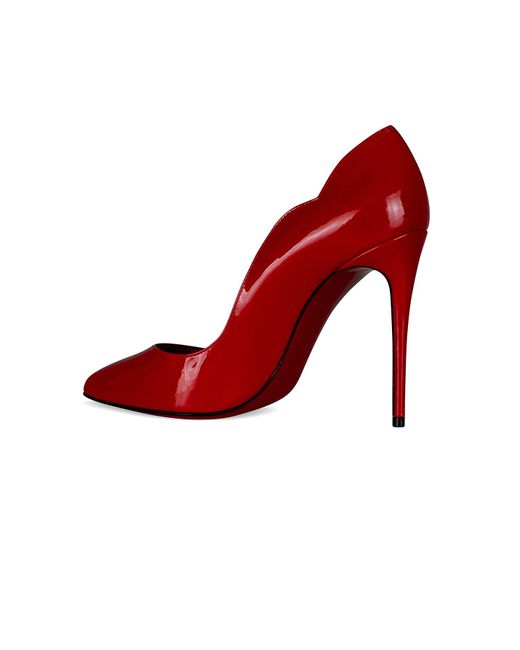 Décolleté Hot Chick di Christian Louboutin in Red