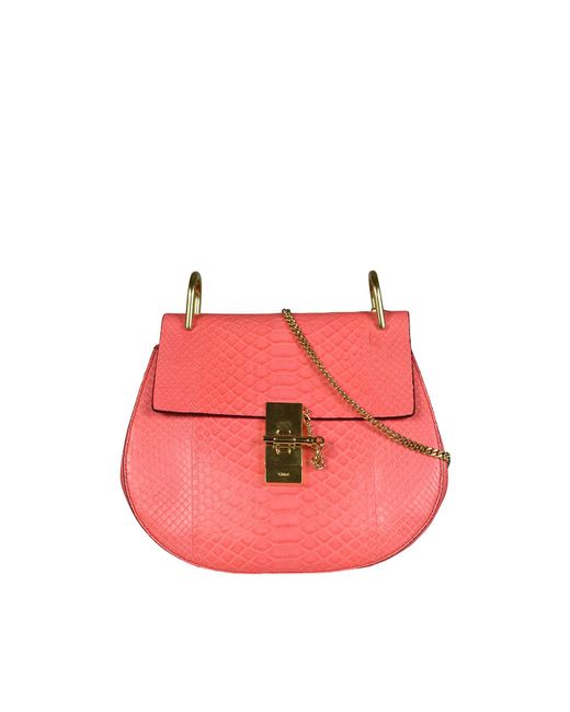 Chloé Red Drew Shoulder Bag