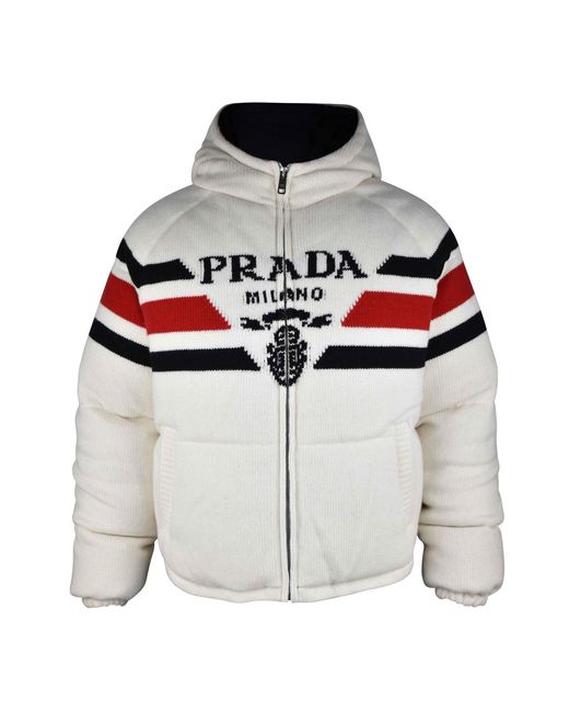 Prada Multicolor Down Jacket for men