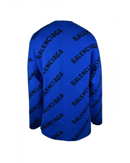 Maglione di Balenciaga in Blue