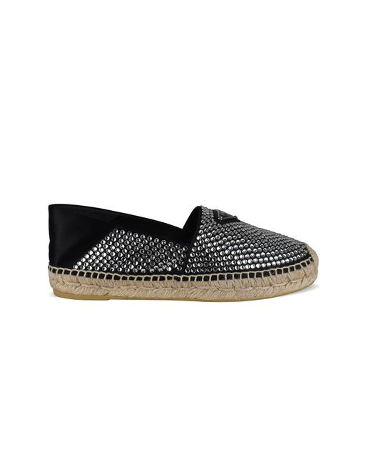 Prada Black Espadrilles