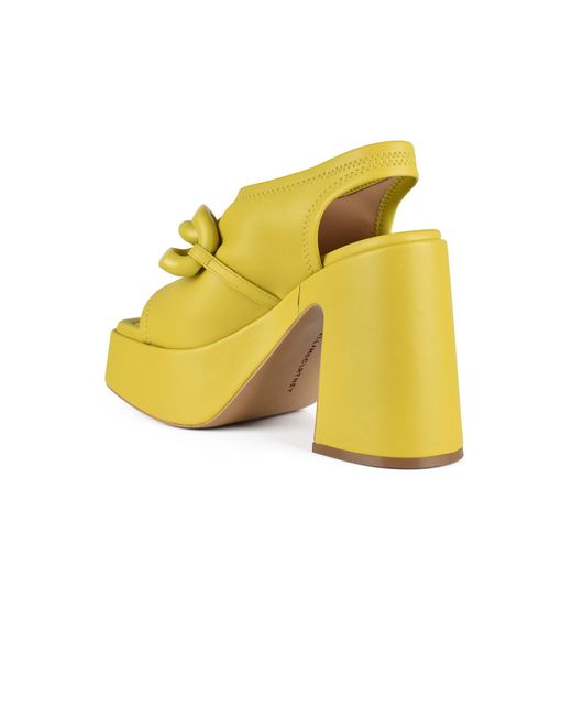 Stella McCartney Yellow Skyla Sandals
