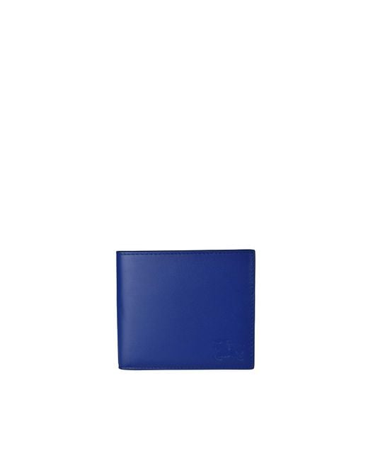 Burberry Blue Wallet for men