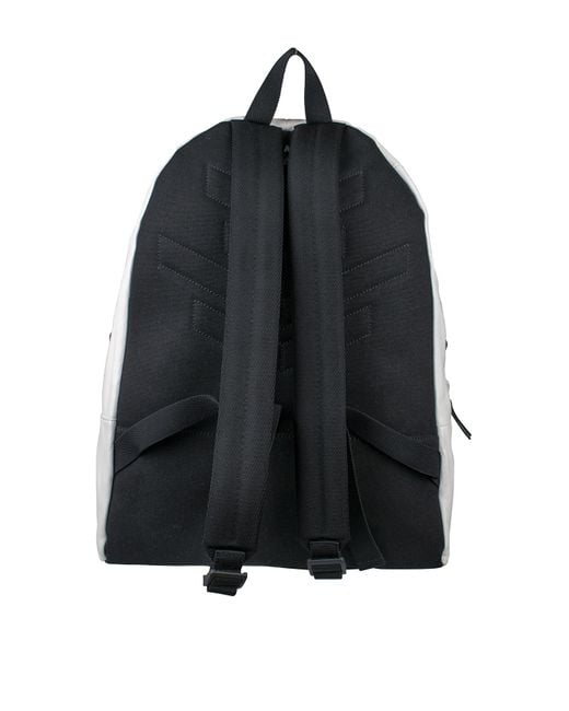 Jimmy Choo White Wilmer Backpack for men