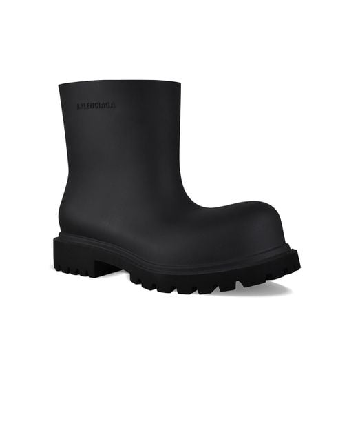 Balenciaga Black Steroid Boots for men