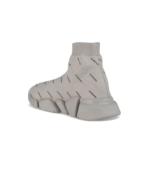 Balenciaga Speed 2 Sneakers in Gray für Herren