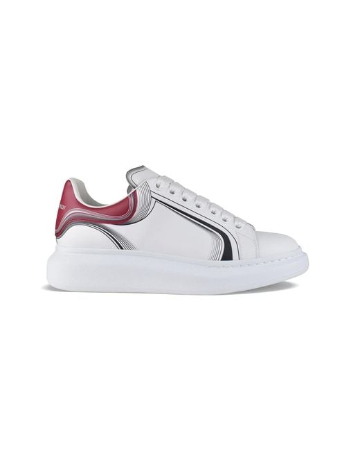Alexander McQueen White Oversize Sneakers for men