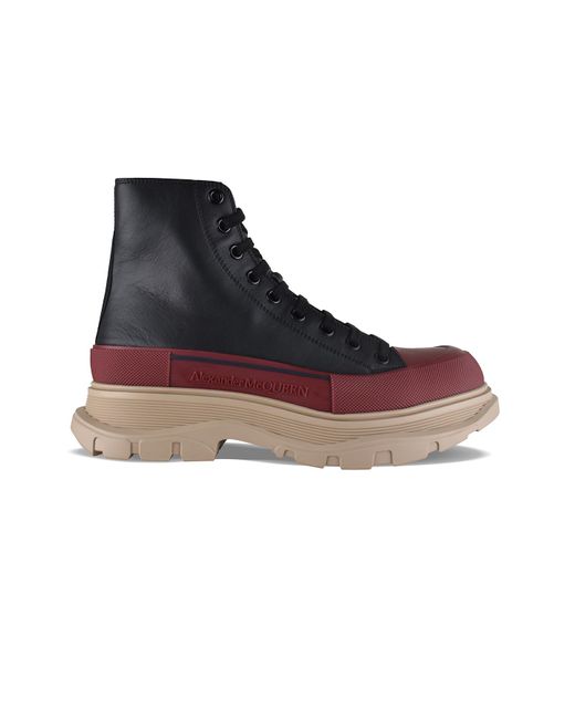Baskets Tread Slick Alexander McQueen pour homme en coloris Black