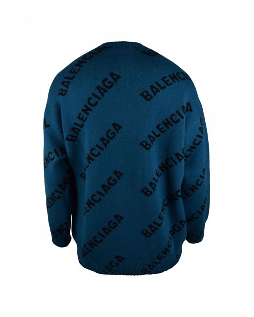 Balenciaga Blue Sweater