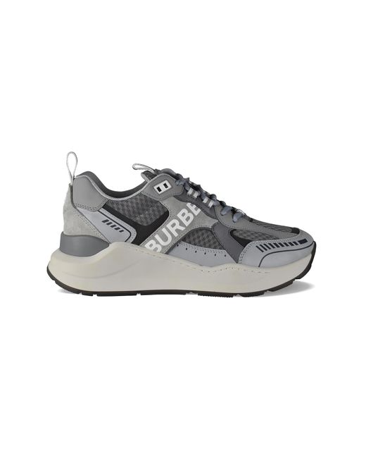 Burberry Gray Sean Sneakers for men