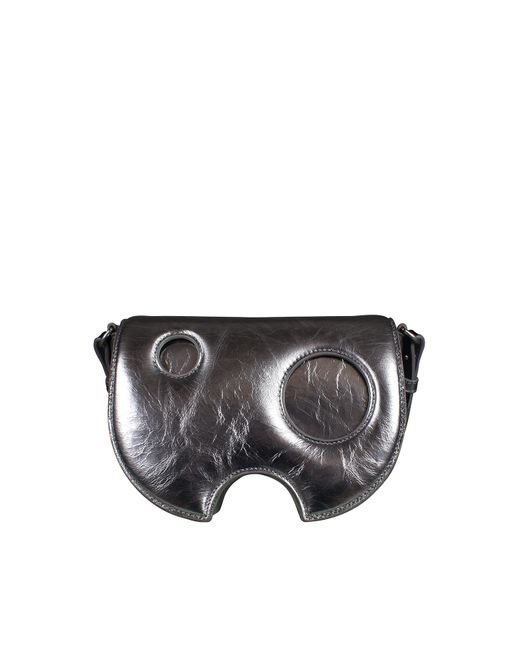 Off-White c/o Virgil Abloh Gray Burrow Shoulder Bag