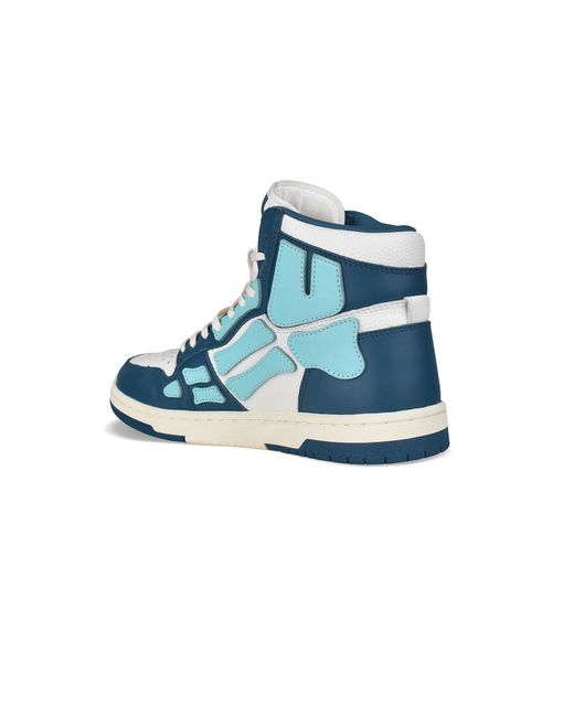 Amiri Blue Skel Top High Sneakers for men