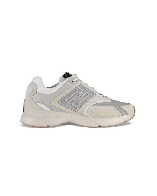 Fendi Multicolor Faster Trainer Sneakers for men