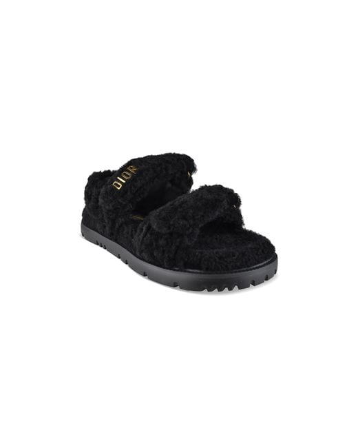 Dior Black Dior Dioract Sandals