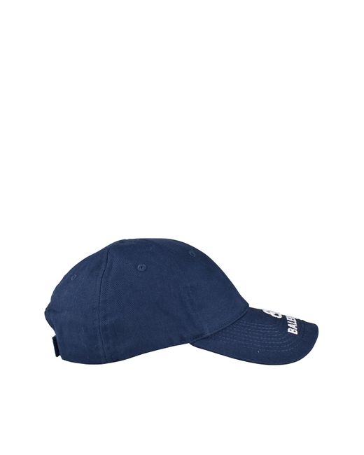 Balenciaga Cap - Size: L in Blue for Men | Lyst