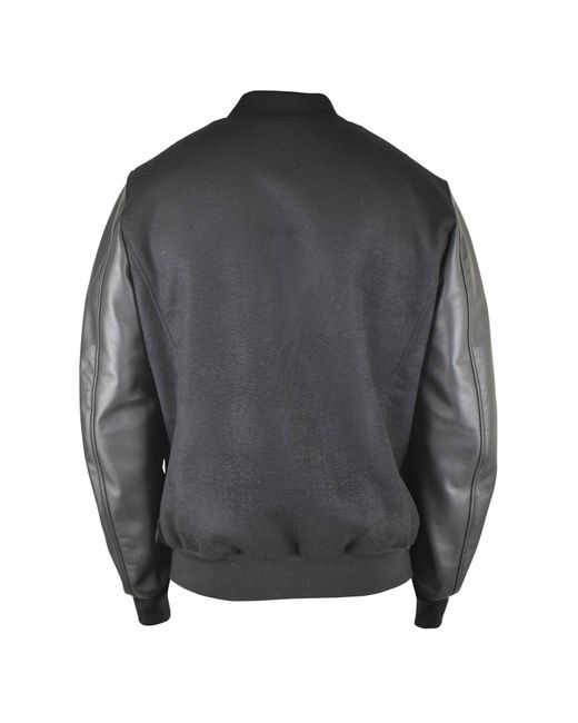 Billionaire Black Bomber Jacket for men