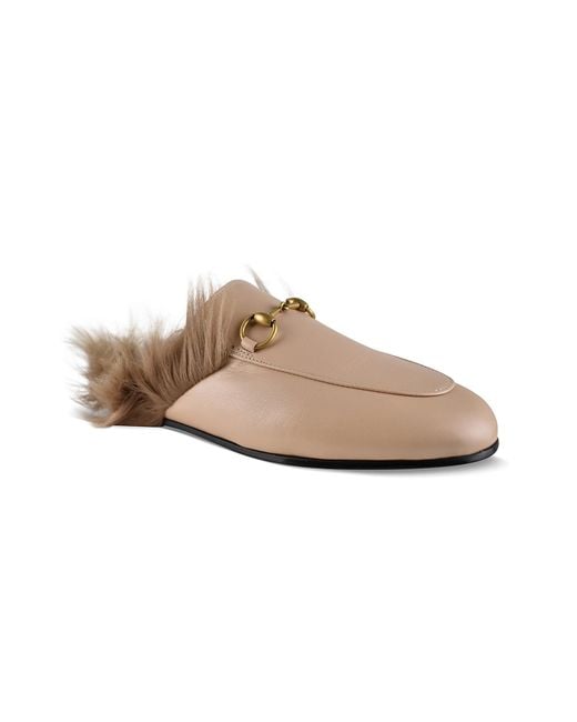 Gucci Brown Princetown Mules