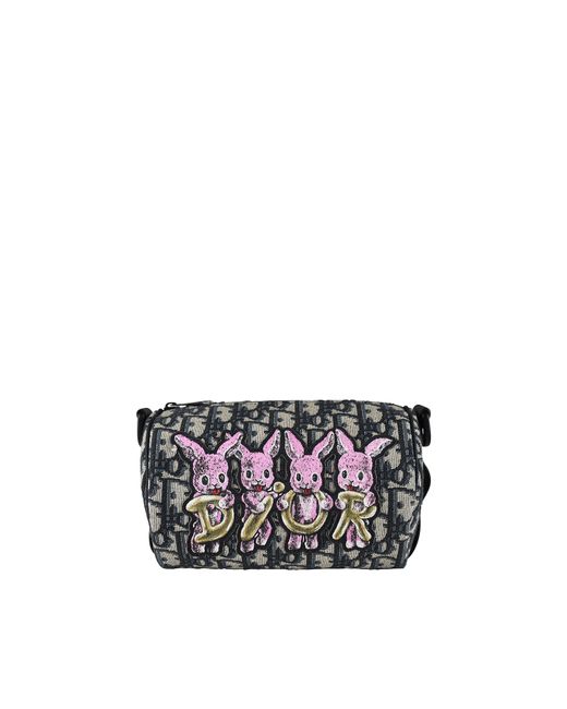 Borsa a rullo con tracolla di Dior in Blue da Uomo