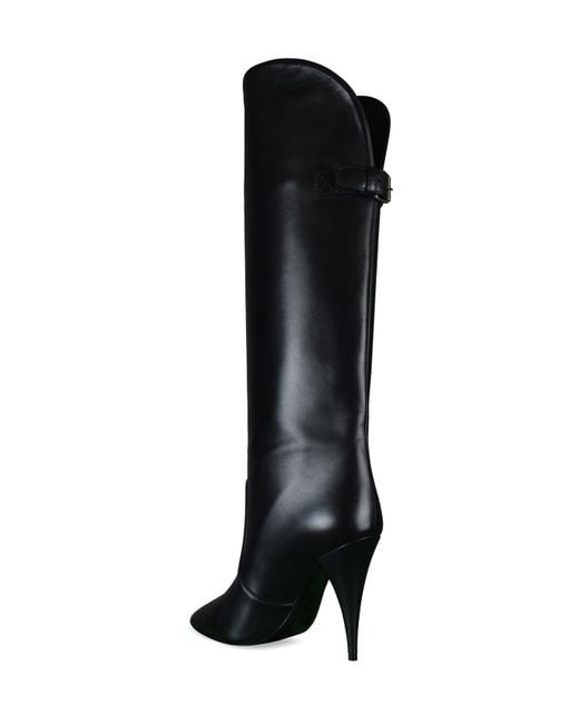 Saint Laurent Black Harper Boots