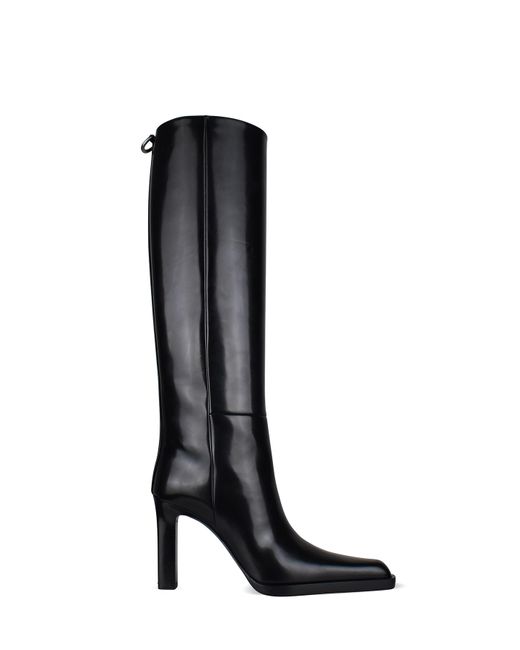 Stivali Nina di Saint Laurent in Black