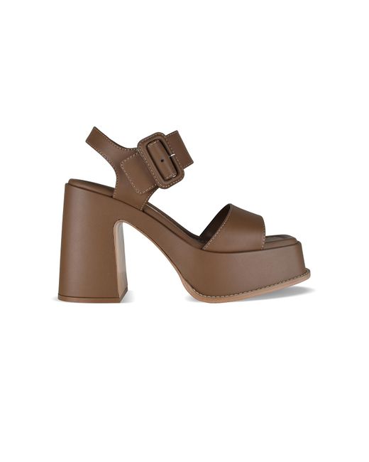 Stella McCartney Brown Skyla Sandals
