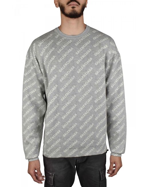Balenciaga Gray Sweater for men