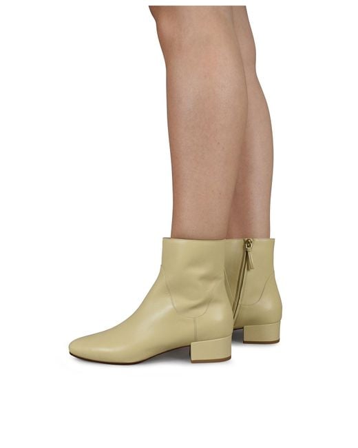 Francesco Russo Natural Leather Boots