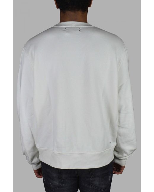 Amiri Sweatshirt in White for Men - Lyst