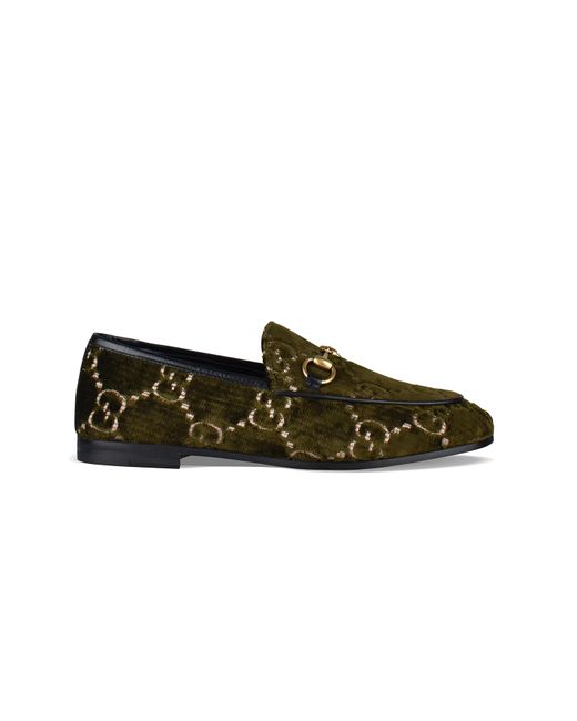 Gucci Green Mokassins