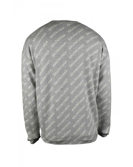 Balenciaga Gray Sweater for men