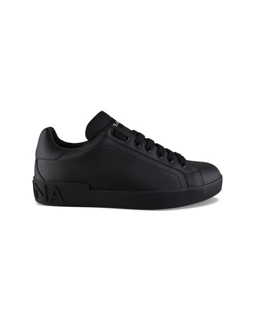 Dolce & Gabbana Black Dolce&Gabbana Portofino Sneakers for men