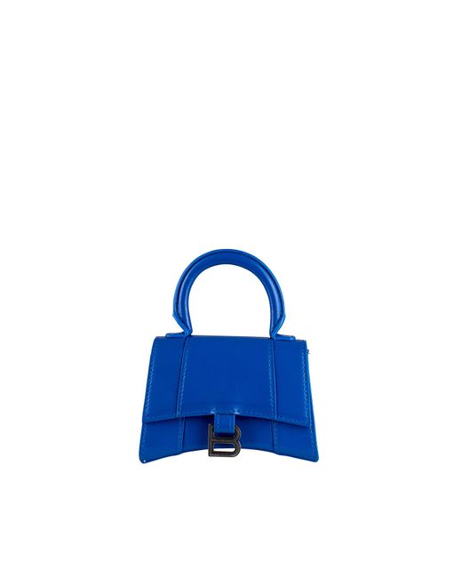 Balenciaga Blue Hourglass Handbag