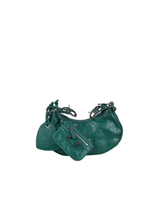 Balenciaga Green Cagole Xs Bag