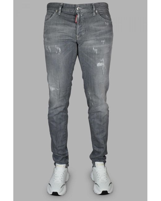 Slim Jean DSquared² de hombre de color Blue