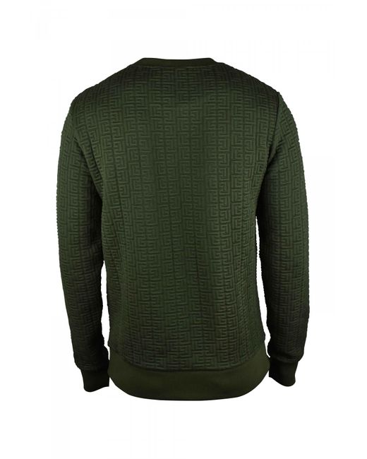 Balmain Sweatshirt in Green für Herren