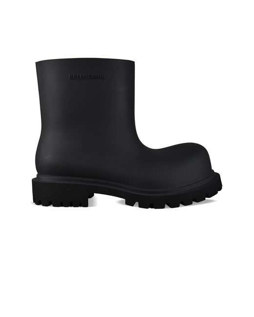 Balenciaga Black Steroid Boots for men